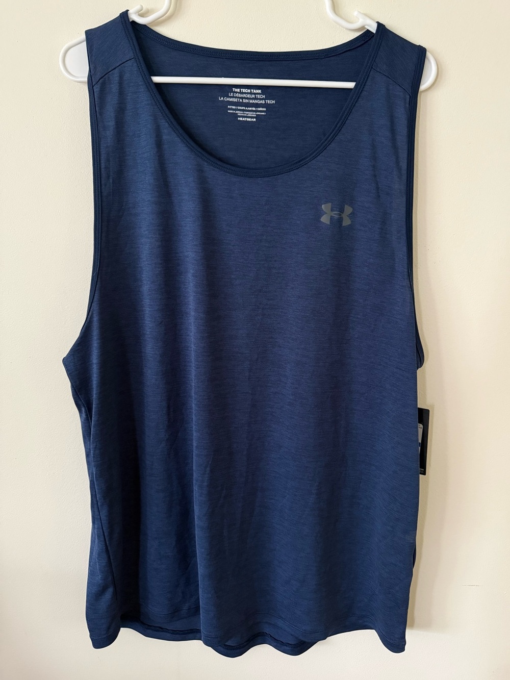 Under Armour Men's Navy Blue Performance Tank Top